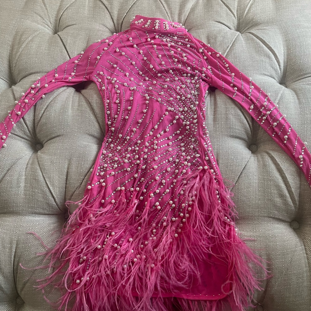 Pink birthday or party dress